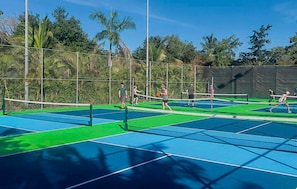 Pickle ball and tennis courts