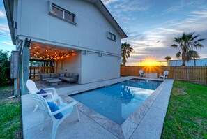 Private pool oasis.