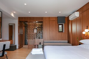 Master bedroom on the first floor
