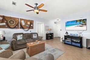 Comfortable seating in the living room