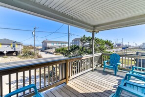 Deck with Ocean Views