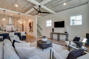 View of Living Area to Stepsto 2nd Floor