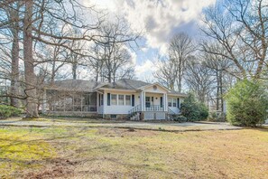House Exterior | Single-Story Home | Screened-In Porch | Driveway (3 Vehicles)