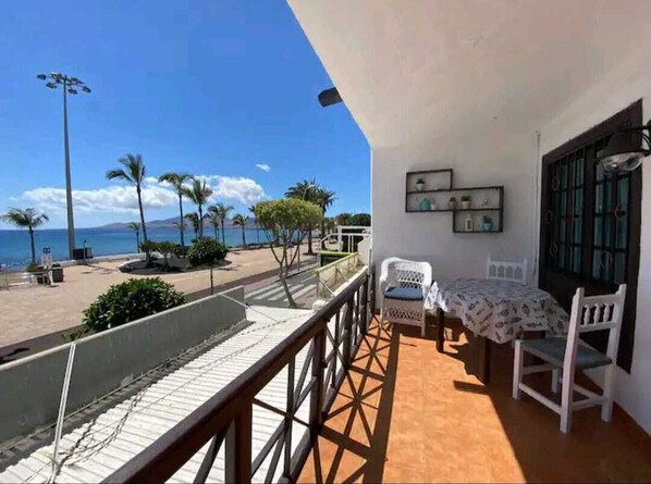 Sea views from the terrace