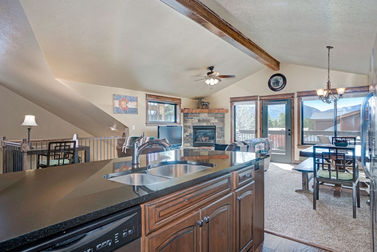 Timber Mountain Retreat – Near Lake Estes – Views of the Continental Divide! — EV #6081