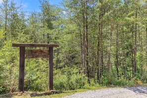 Entrance to the property