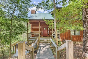 Front of the cabin