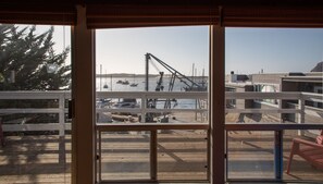 Deck with ocean views