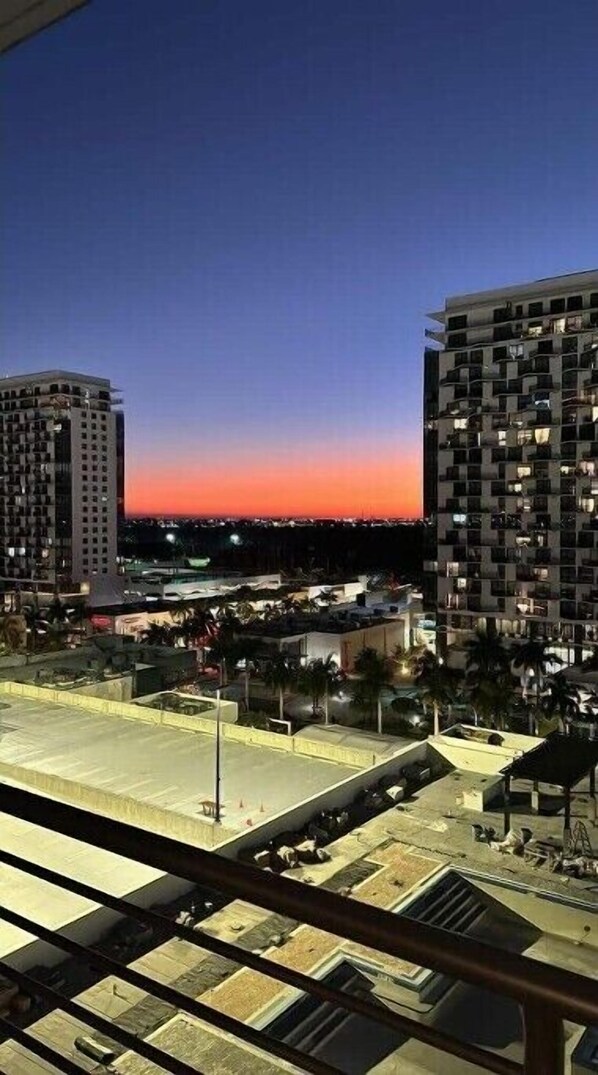 Experience breathtaking sunsets and amazing views from our apartment