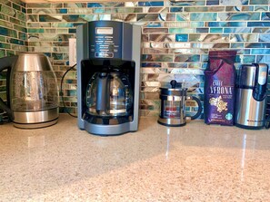 Coffee and/or coffee maker