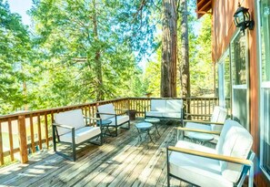 Take a Seat Out on the Deck!