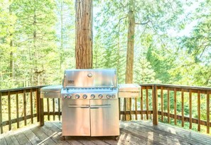 Propane Grill Available for Your Use!