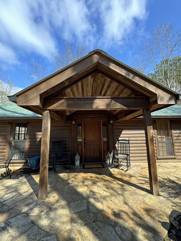 Entry to guest house