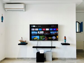 55” Smart LED
Samsung bar sound system 
Samsung Subwoofer 