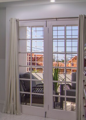 Vista del balcón