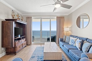 Living Area with Balcony