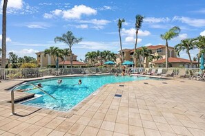 Community pool offers a refreshing dip to stay cool