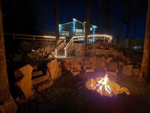 Relax by the fire and create lasting memories