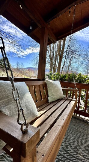 Mountain View’s from the front porch swing