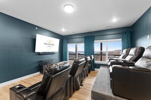 Enjoy your favorite streaming show in our theater room, complete with a Sonos sound system!