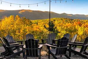 Gather around the firepit with friends and family to make lasting memories.