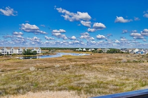 Vue depuis l’hébergement