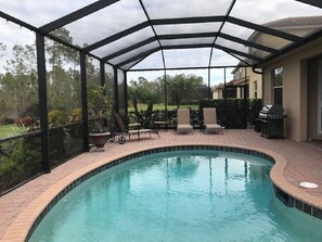 LONG VIEW OF POOL