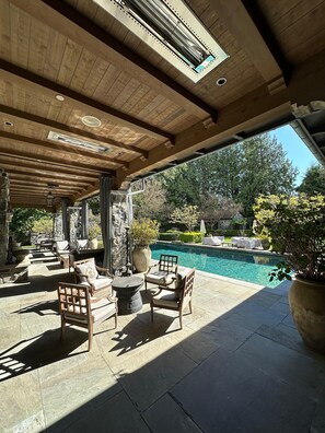 Outdoor Pool/ Patio Lounging Area