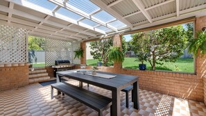 Outdoor dining