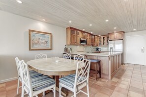 Dining Space with Table Seating for Six