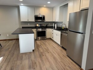 Full Kitchen Stocked with all Utensils