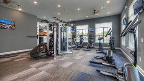 Fitnessbereich