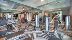 Fitnessbereich