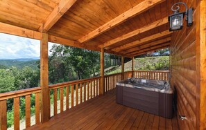 Hot tub with a view