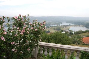 Blick von der Unterkunft