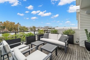 Enjoy Tampa's gorgeous wether year-round on our rooftop terrace.