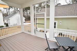 back screened in porch