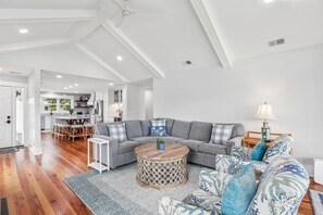 Living Room and Kitchen at 30 Lands End Road