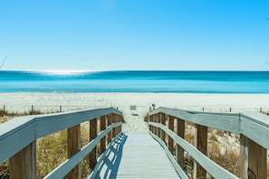 Vista spiaggia/mare