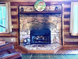 Propane firelogs for ambiance