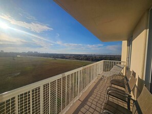 View the amazing sunsets from the West side balcony!