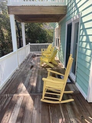 deck area off Living Room