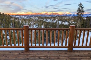 Take in the sunrises and sunsets from 1000 square feet of deck