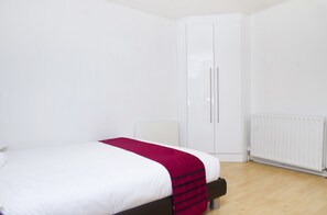 Bedroom 2 with fitted wardrobes