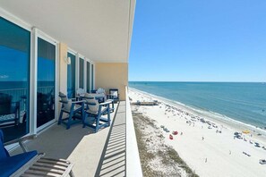 Private balcony
