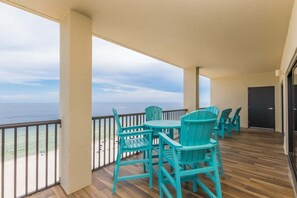 Large Private Balcony