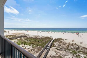 Private balcony view