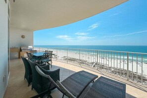 Private balcony