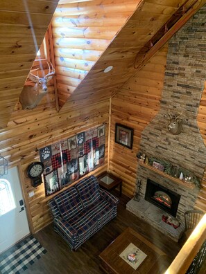 Living Room -loft view