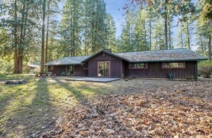 Backyard with Salmon River Views